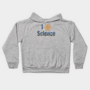 I Heart Science Kids Hoodie